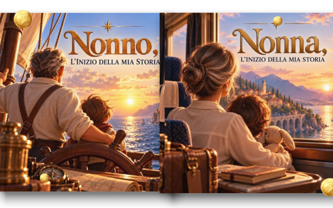 Un regalo originale per la Festa dei Nonni: un libro personalizzato che trasformi la loro vita in un’avventura appassionante.