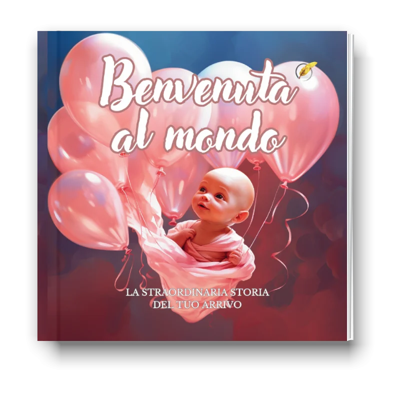 Benvenuta al Mondo! Libro Nascita (LEI), immagine 1 di 4