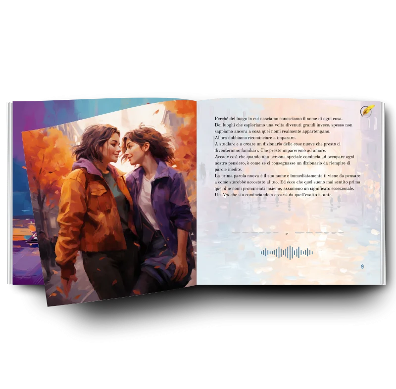 Io e Te come un romanzo-Libro personalizzabile per coppie, immagine 3 di 3