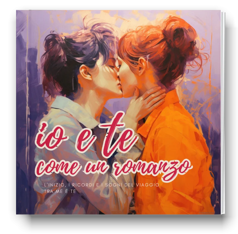 Io e Te come un romanzo-Libro personalizzabile per coppie, immagine 1 di 3
