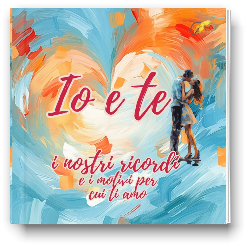 Io e te| I nostri ricordi e i motivi per cui ti amo-Libro personalizzabile per coppie, immagine 1 di 4