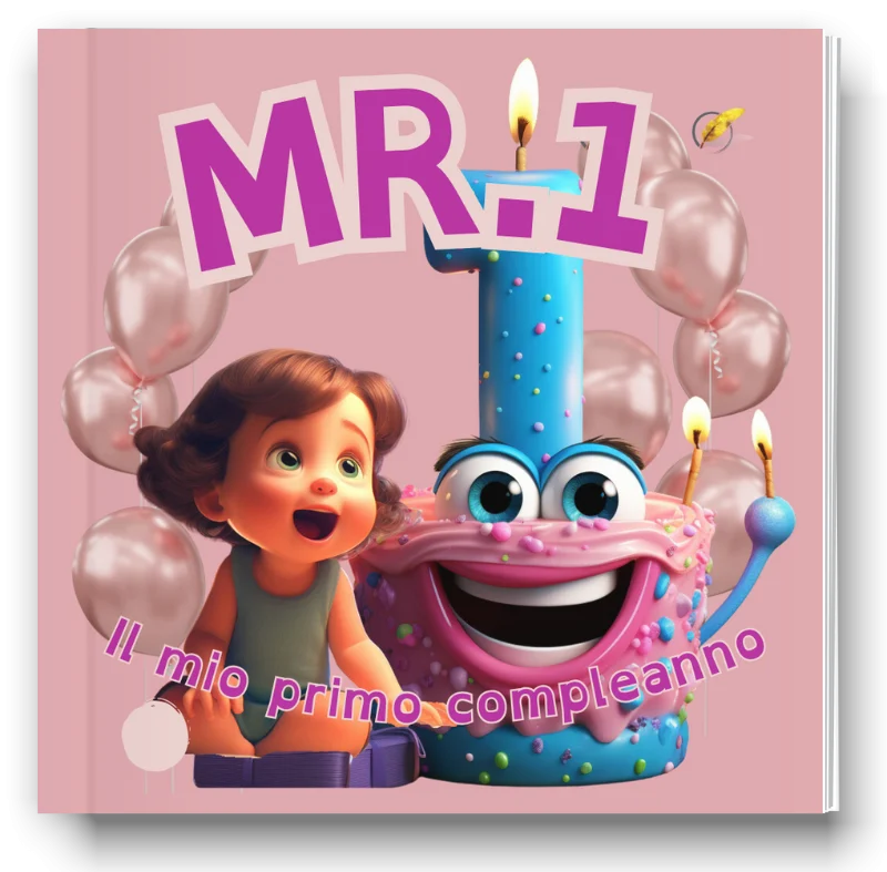 MR.1 Il Mio Primo Compleanno (Versione femminile), immagine 1 di 4