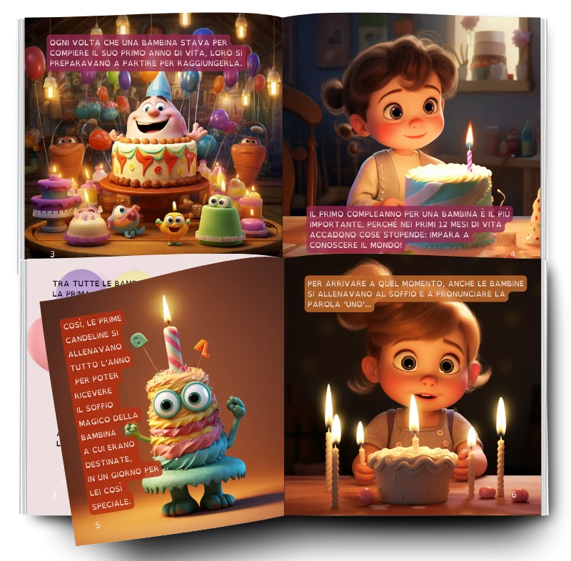 MR.1 Il Mio Primo Compleanno (Versione femminile), immagine 2 di 4