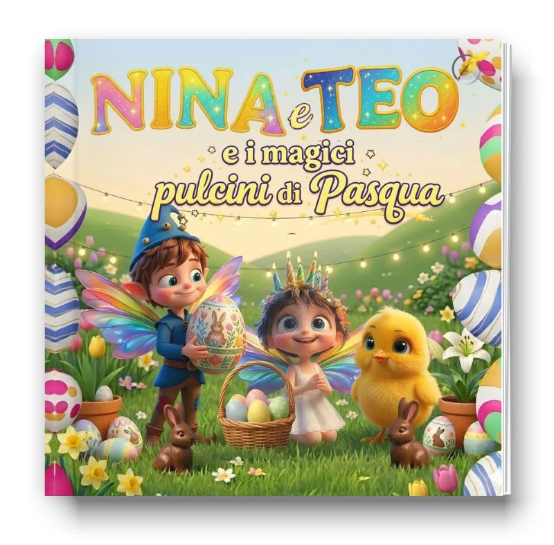 Nina e Teo e i Magici Pulcini di Pasqua, immagine 1 di 3