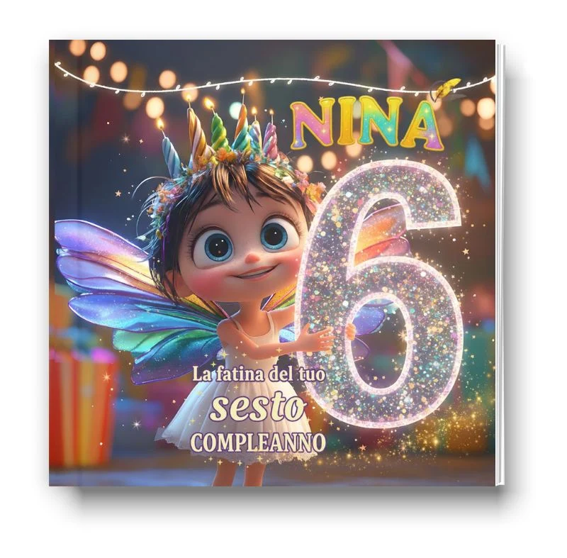 Nina, la fatina del tuo sesto compleanno, immagine 1 di 4