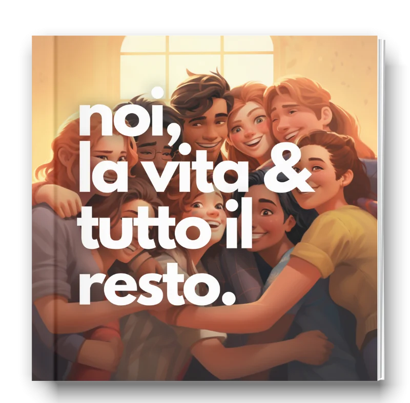 Noi, la vita e tutto il resto-Libro personalizzabile per miglior amico/a, immagine 1 di 3