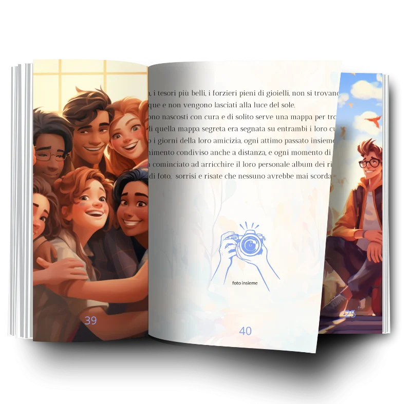 Noi, la vita e tutto il resto-Libro personalizzabile per miglior amico/a, immagine 2 di 3